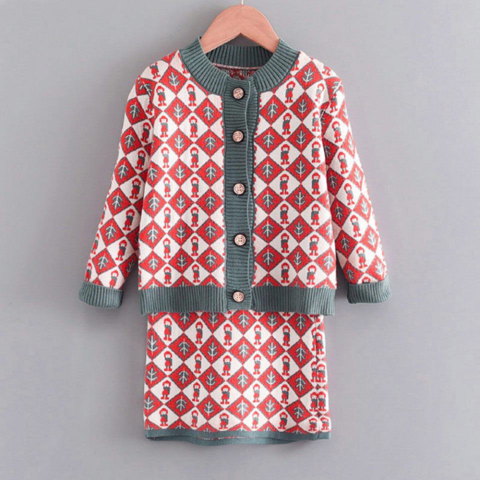 Esela kötött kétdarabos szett