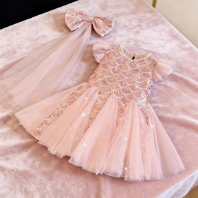 Rochie cu agrafa Vlusia Auriu