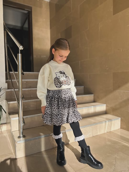 Kitty szürke két részes szett