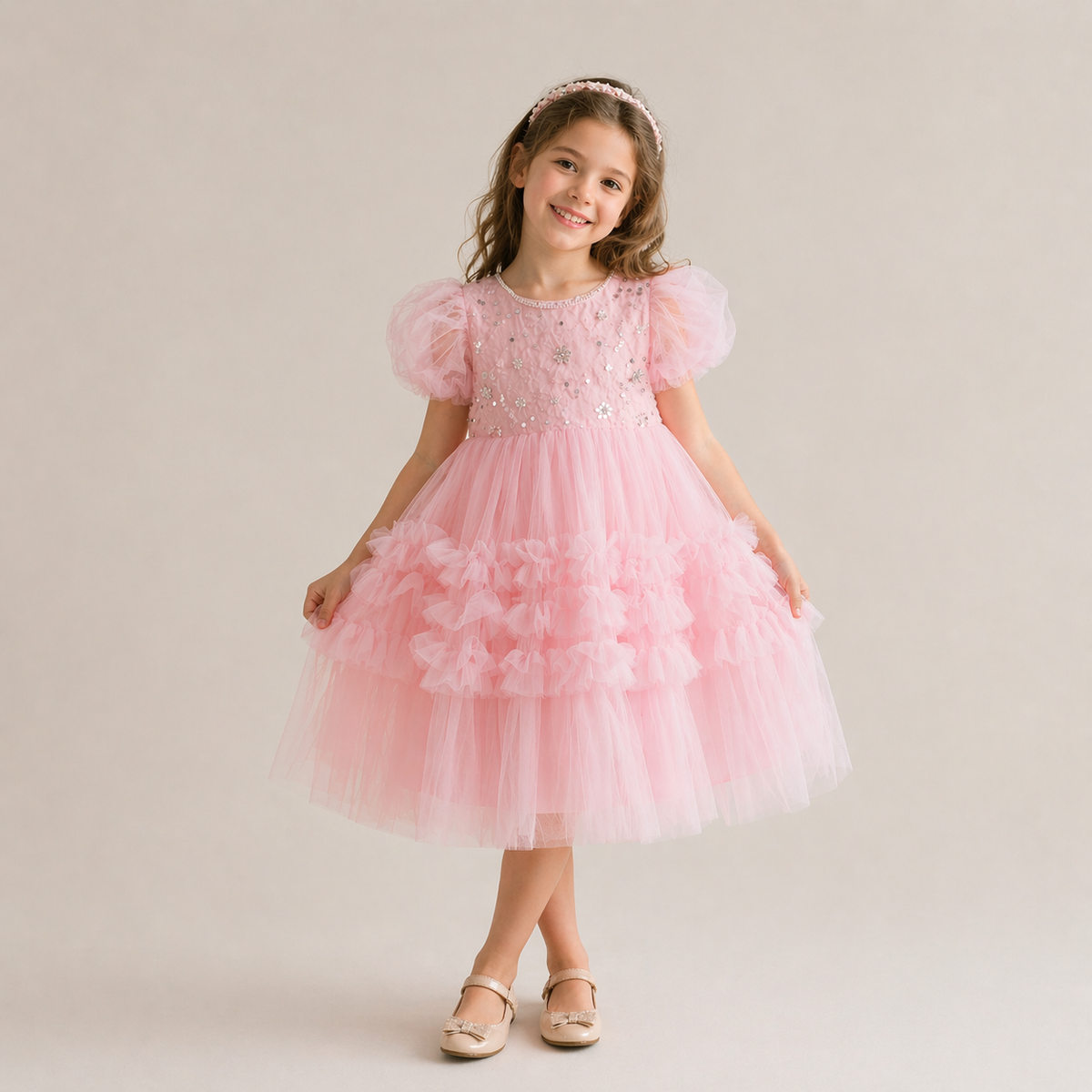 Rochie  eleganta Elsany Roz