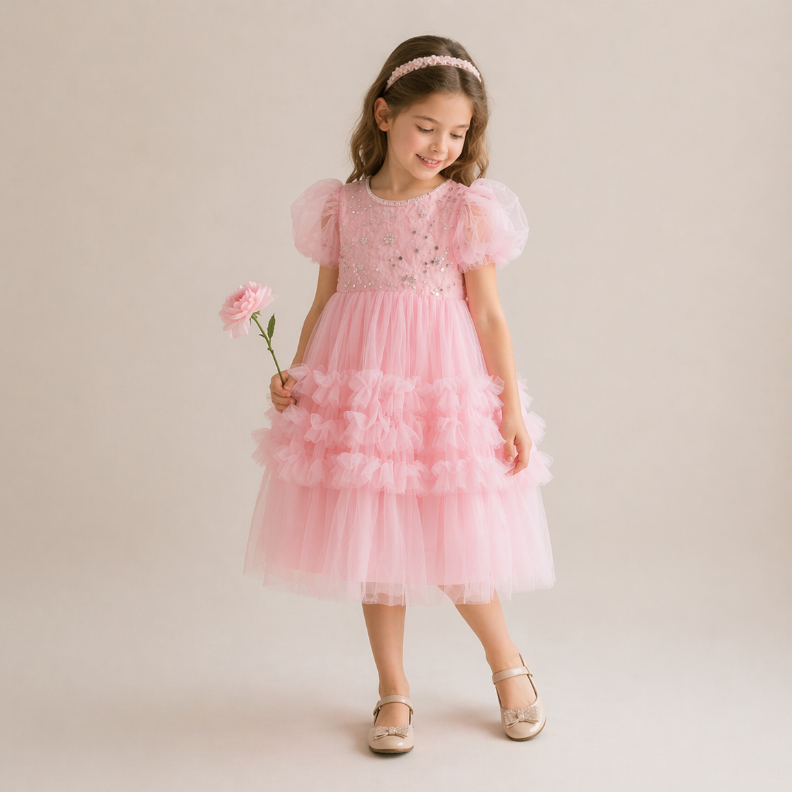 Rochie  eleganta Elsany Roz