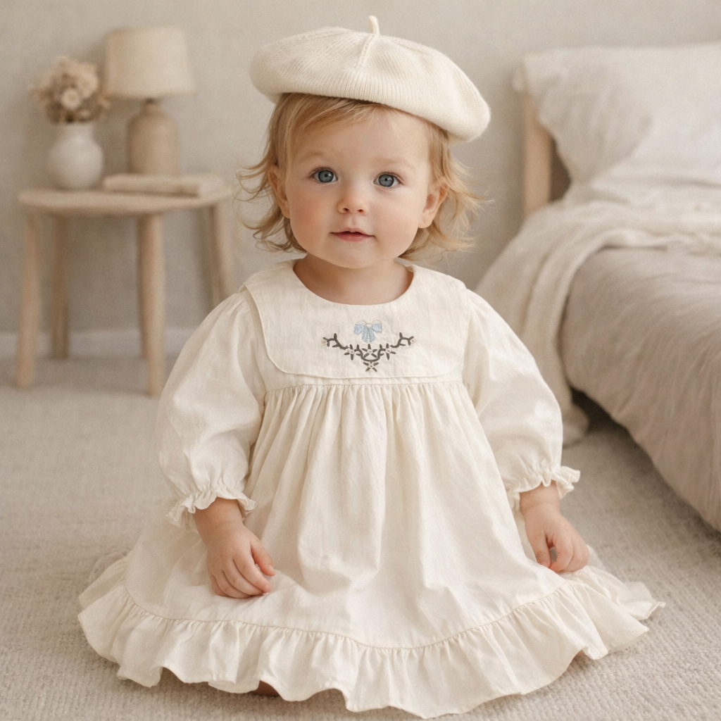 Alfy krém részletes ruha