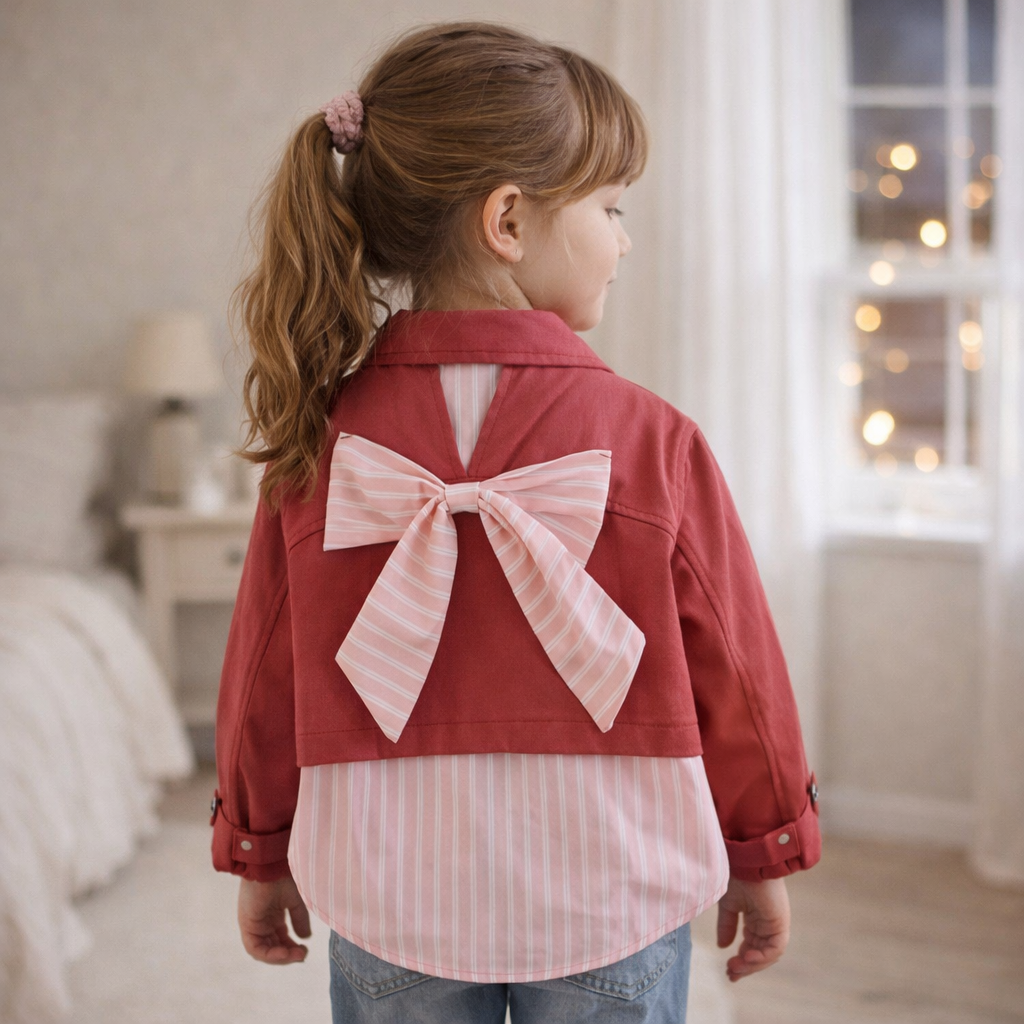 Camasa cu detalii Miranda Rosu