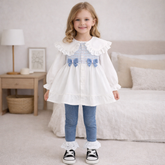 Készlet din doua piese Bises Albastru