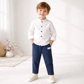 Set din doua piese Bark Bleumarin