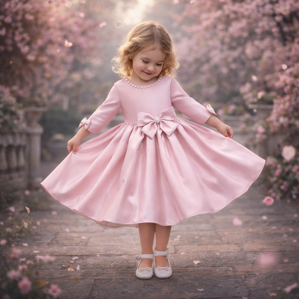 Rochie cu detalii Penera Roz