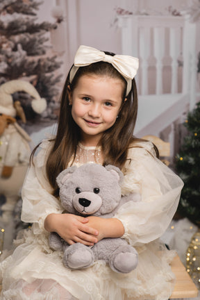 Danaera krém részletekkel ellátott ruha