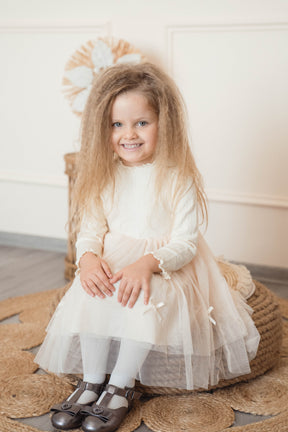 Raluca krém részletes ruha