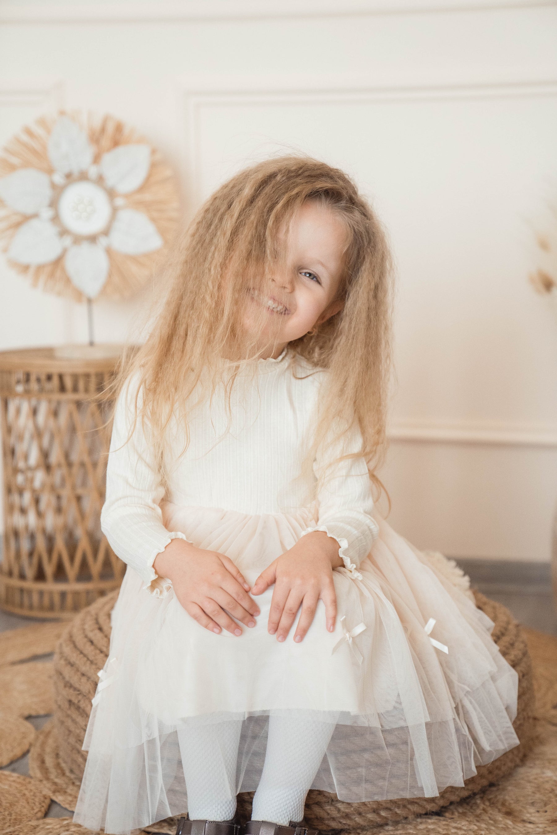 Raluca krém részletes ruha