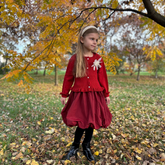 Lenera piros kétrészes szett