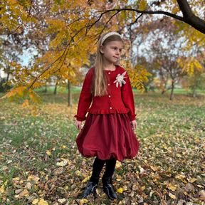 Lenera piros kétrészes szett