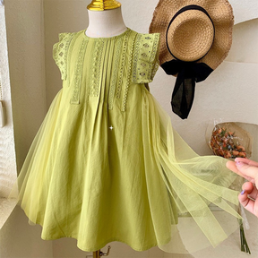 Rochie  cu detalii Barlya Verde Deschis
