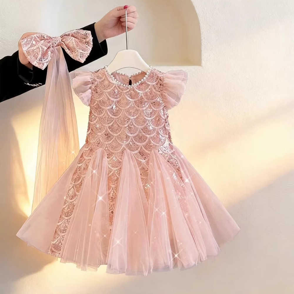 Rochie cu agrafa Vlusia Auriu