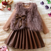 Set din trei piese Ernasta Maro Inchis