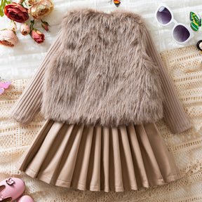 Set din trei piese Ernasta Maro Deschis