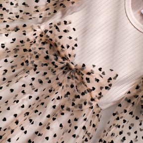 Rochie cu detalii Laren Crem