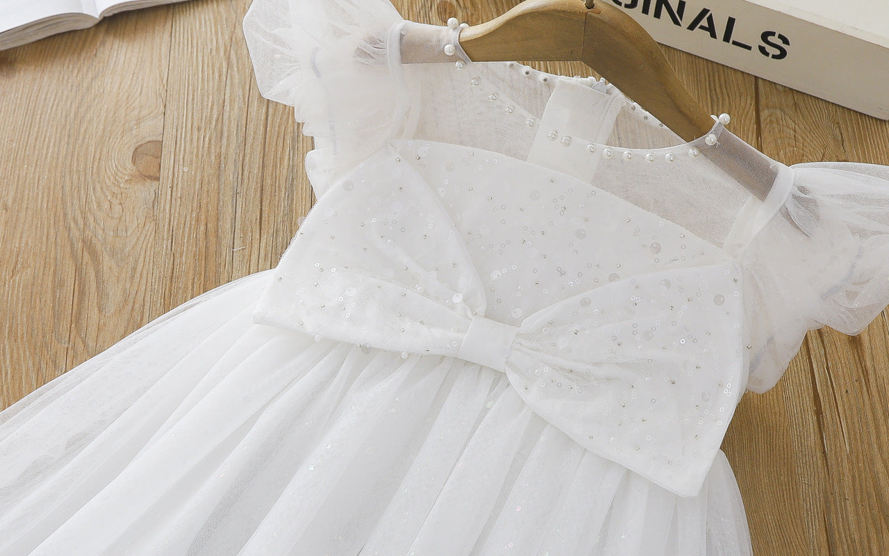 Rochie cu detalii Hanera Alb