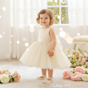 Rochie cu detalii Creena Crem