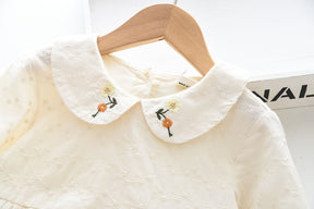 Rochie cu detalii Juya Crem