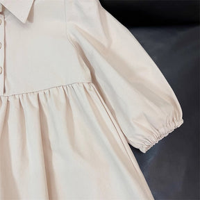 Adira krém ruha mellénnyel