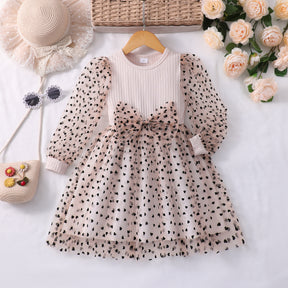 Rochie cu detalii Laren Crem