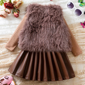 Set din trei piese Ernasta Maro Inchis