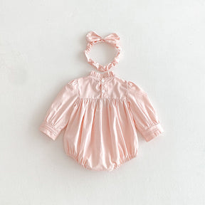 Body cu detalii Drany Roz