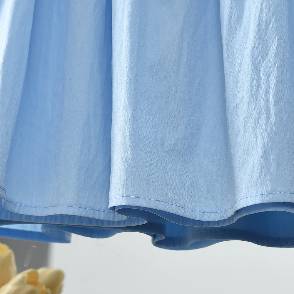 Rochie cu vesta Ederin Albastru