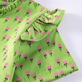 Rochie cu detalii Runa Verde