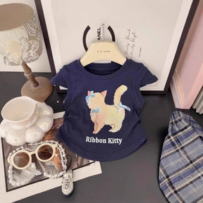 Set din doua piese Ribbon Bleumarin