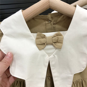 Rochie cu detalii Relima Maro