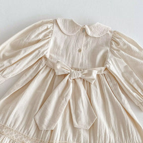 Rochie cu detalii Mia Crem