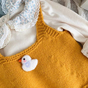 Set din trei piese Gansy Galben