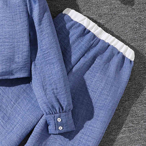 Set din doua piese Andya Albastru