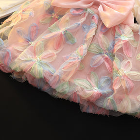 Rochie  cu detalii Ardina Roz