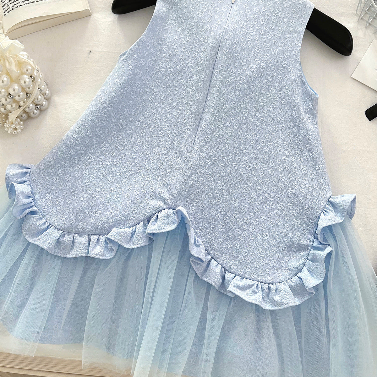 Rochie cu detalii Frila Albastru