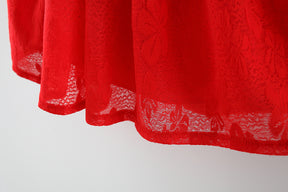 Zsinóros ruha Solmia Red