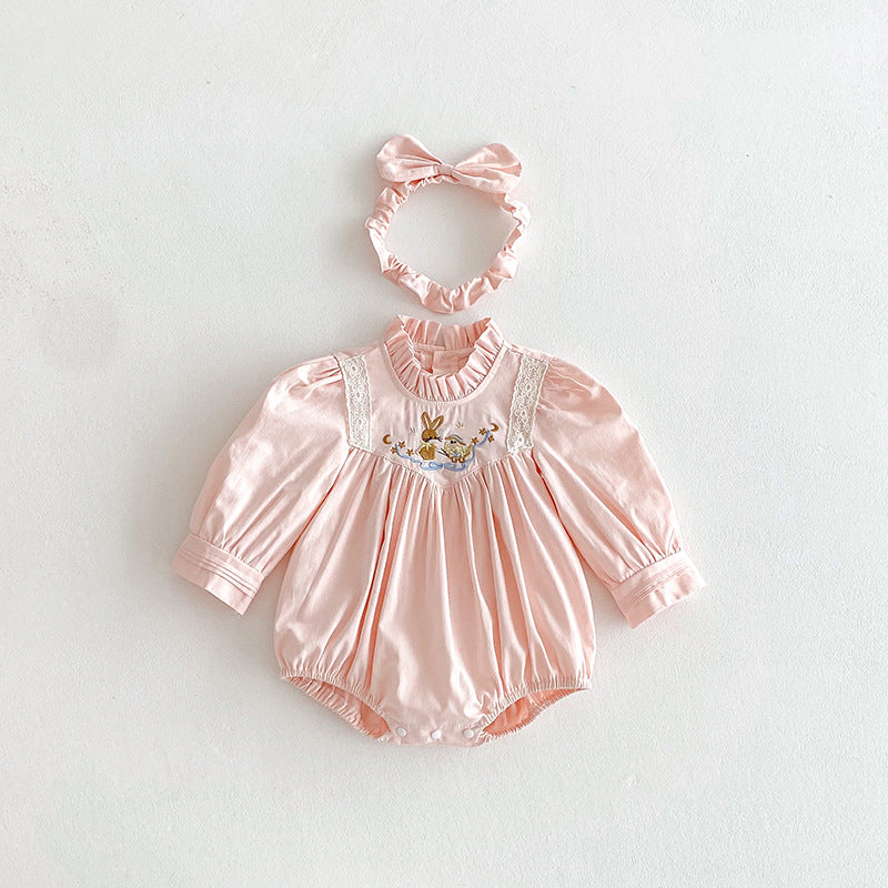 Body cu detalii Drany Roz