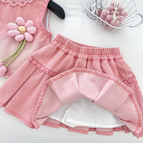 Set din doua piese Biriana Roz