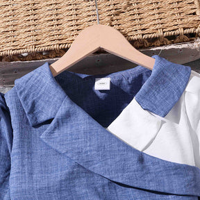 Set din doua piese Andya Albastru