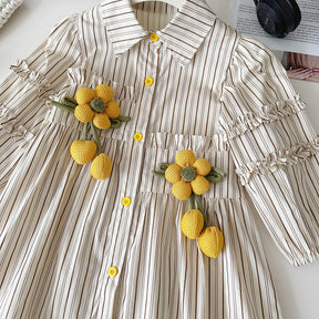 Rochie cu detalii Serty Crem