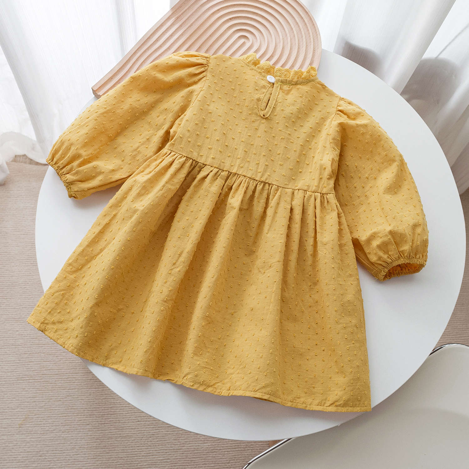 Rochie cu detalii Libiana Portocaliu