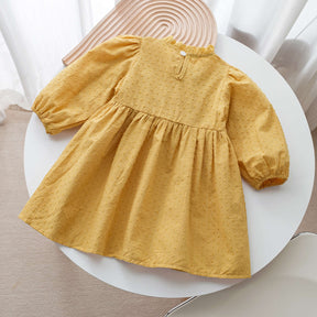 Rochie cu detalii Libiana Portocaliu