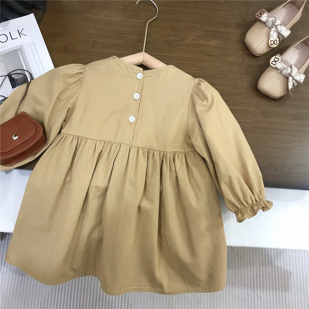 Rochie cu detalii Relima Maro
