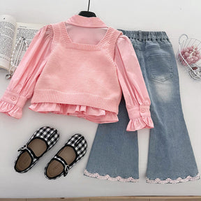 Set din trei piese Gelsy Roz