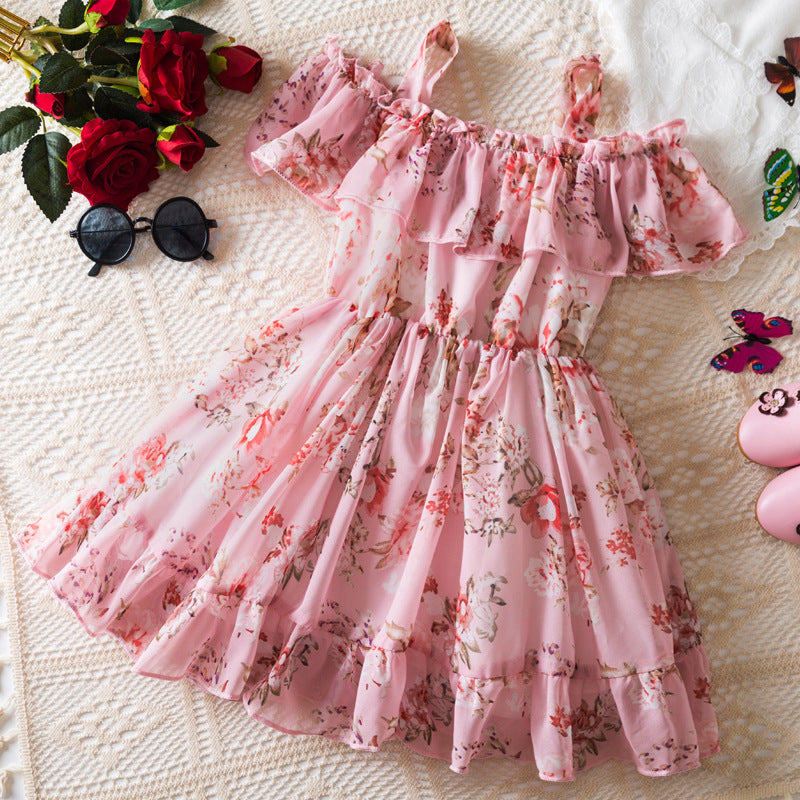 Rochie cu detalii Zireen Roz