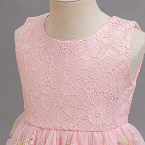 Rochie cu detalii Serin Roz
