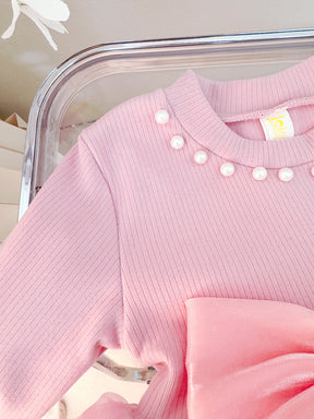 Rochie cu detalii Camena Roz