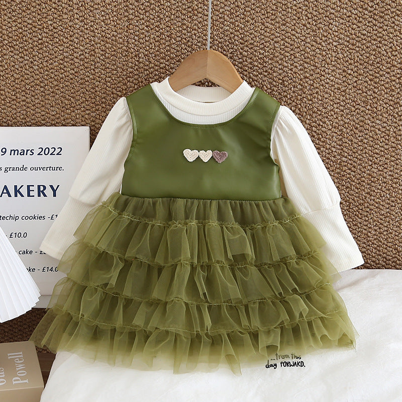 Rochie cu detalii Tosya Verde