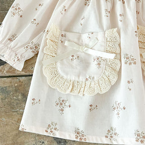 Rochie cu detalii Keina Crem